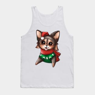 Cute Chihuahua Drawing Tank Top